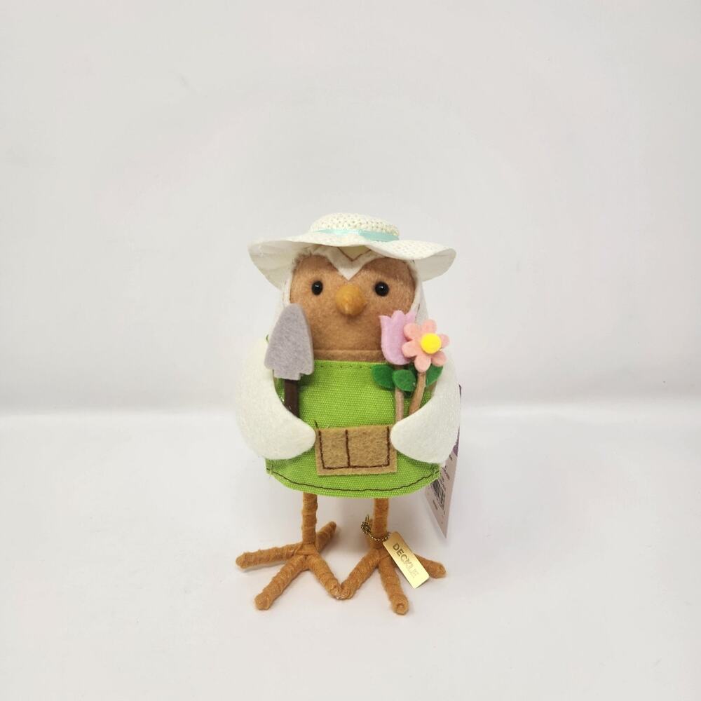 "Deckle" Featherly Friends Easter Fabric Felt Bird